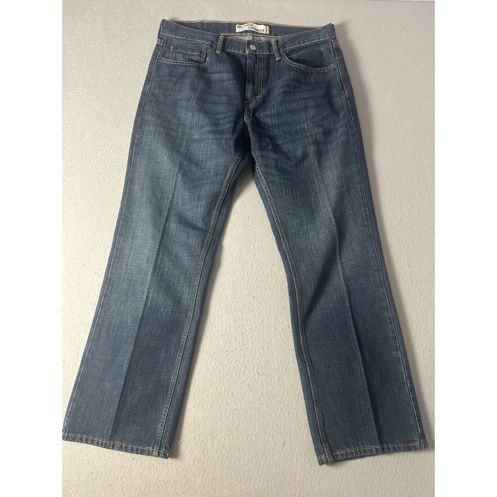 Levi's 559 Jeans Men's 34x30 Dark Blue Wash Relaxed Straight Leg